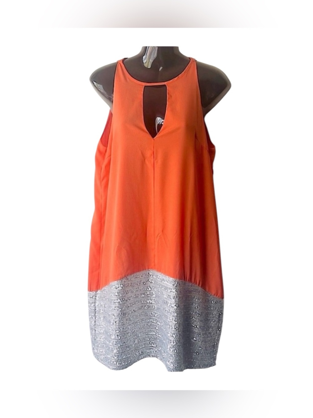 MM Couture Orange dress ⭐️